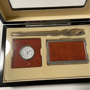 Donald J Trump card case set